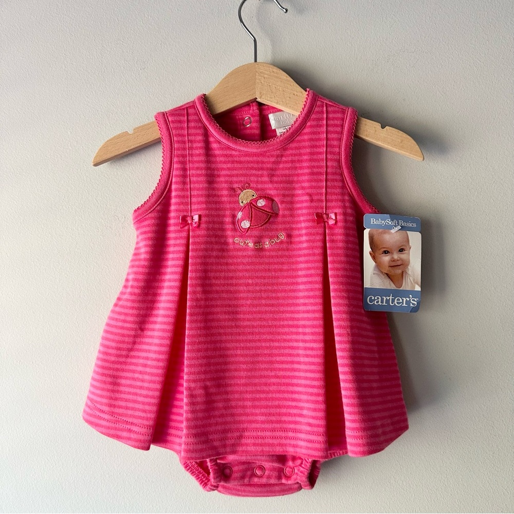 Carters “cute as a bug” Sunsuit Romper